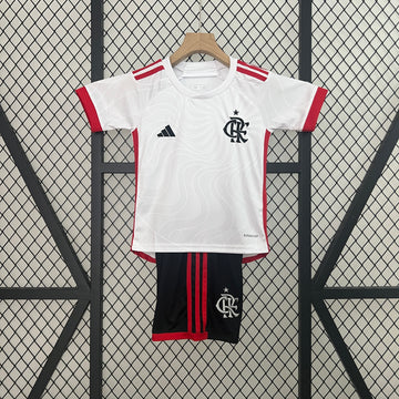 Flamengo 2024-25 Away Football Jersey - Kids