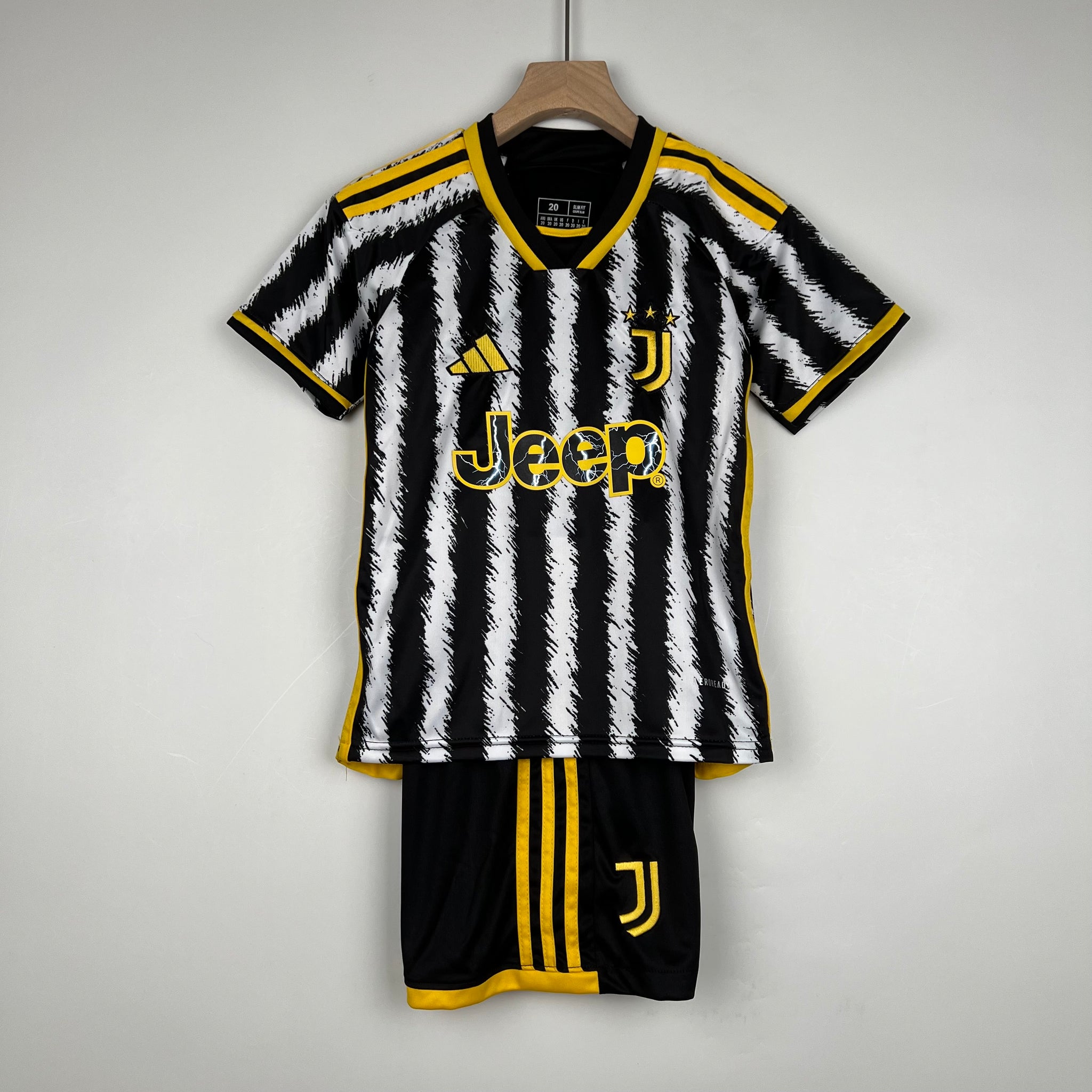 Juventus 2023-24 Home Football Jersey - Kids