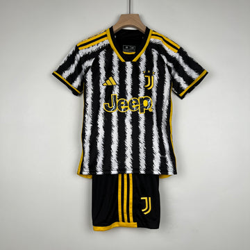 Juventus 2023-24 Home Football Jersey - Kids