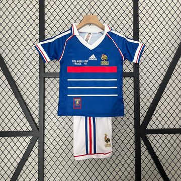 France 1998 Home Football Shirt - Kids