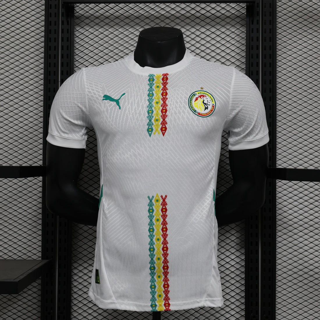 Senegal White jersey Player version 2025