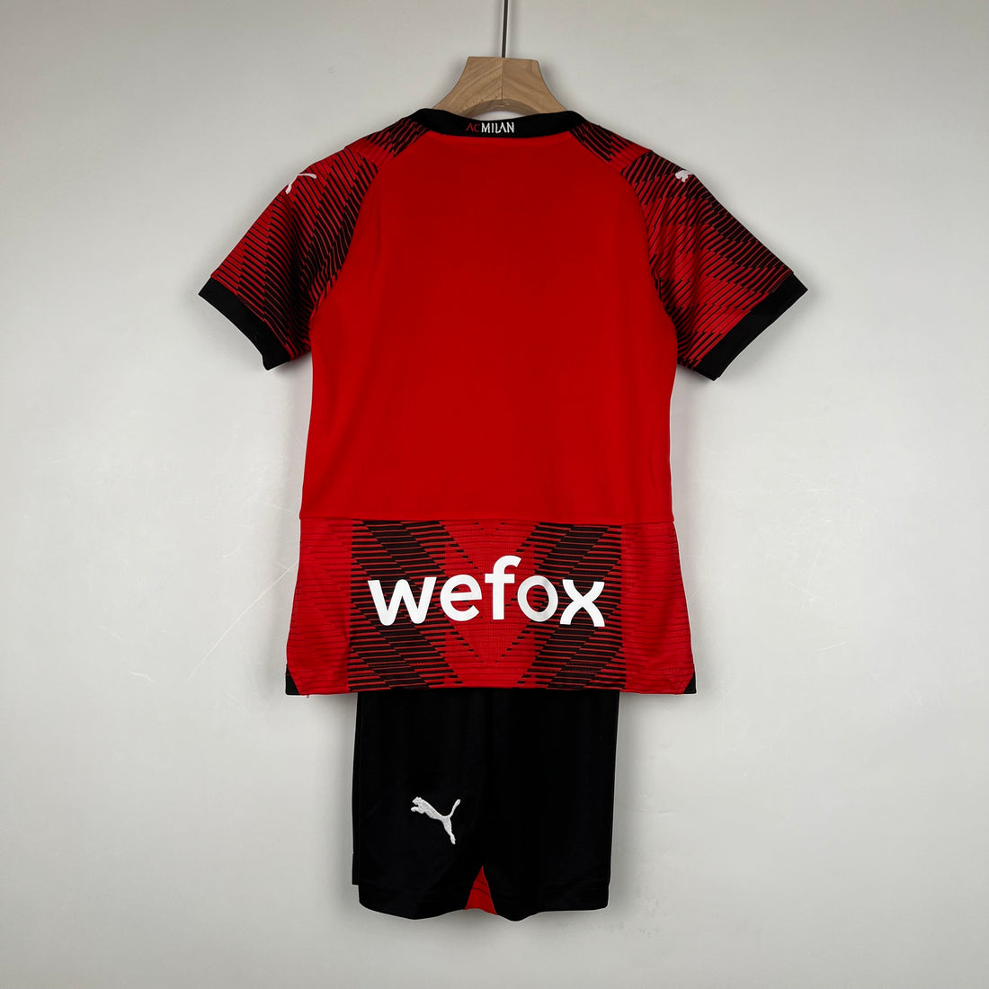 AC Milan 2023-24 Home Jersey - Kids