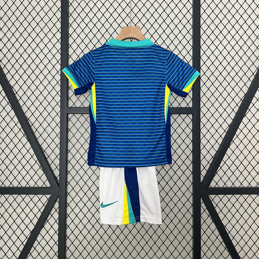 Brazil 2024 season away football jersey - Kids