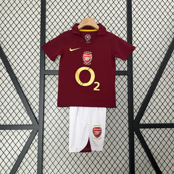 Arsenal 2005-06 Home Football Shirt - Kids