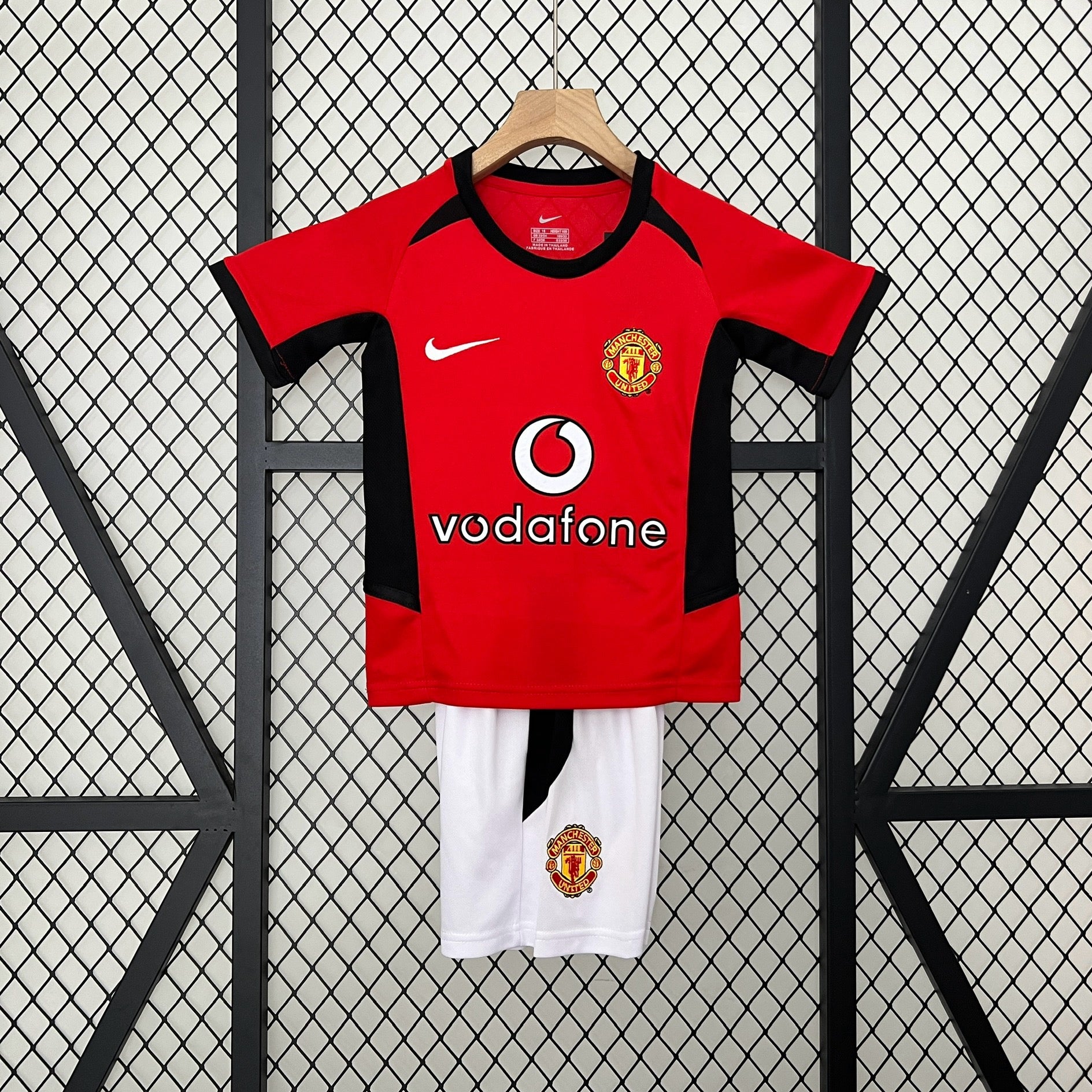 Manchester United 2002-04 Home Football Shirt - Kids