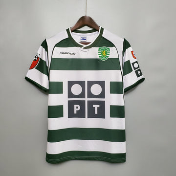 Retro Sporting Lisbon home Jersey 2001-03