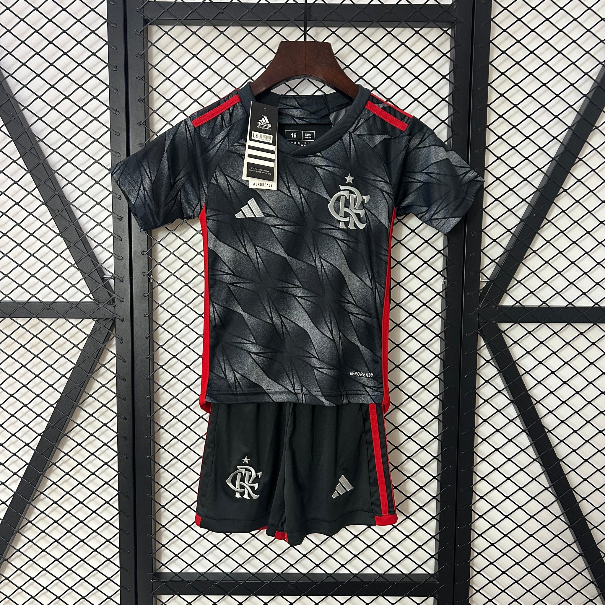 Flamengo 2024-25 third away football jersey - kids