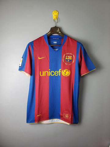 Retro Barcelona home Jersey 2007-08