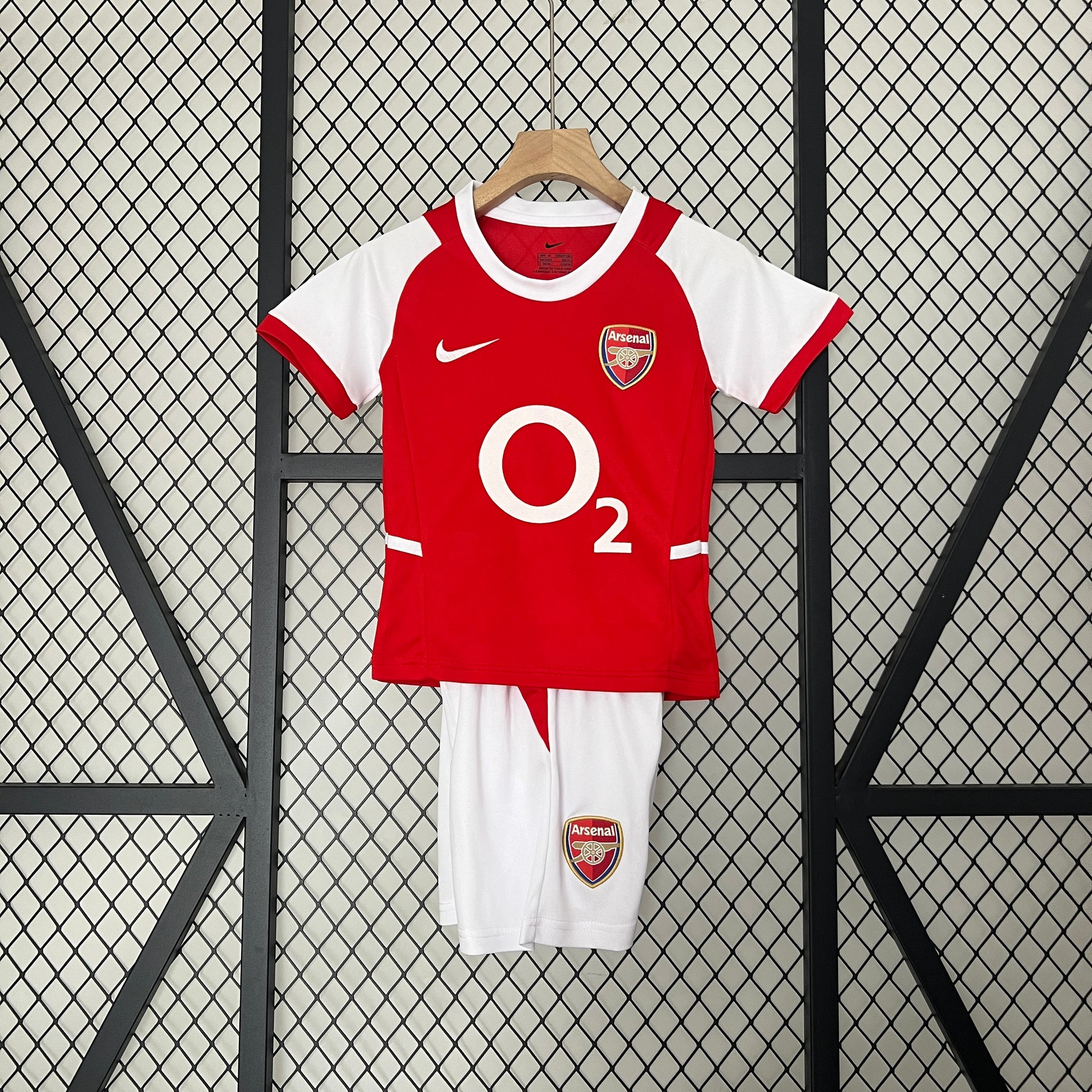 Arsenal 2002-04 Home Football Shirt - Kids