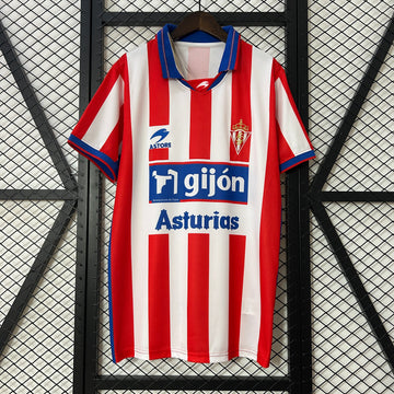 Retro  Sporting Gijon  home Jersey 2001-02