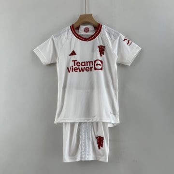 Manchester United 2023-24 Third Away Football Jersey - Kids