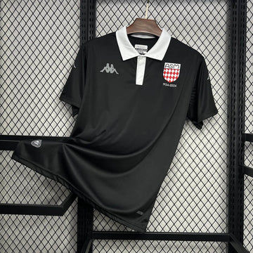AS Monaco Centenary Black Commemorative Edition Jersey 2024-25