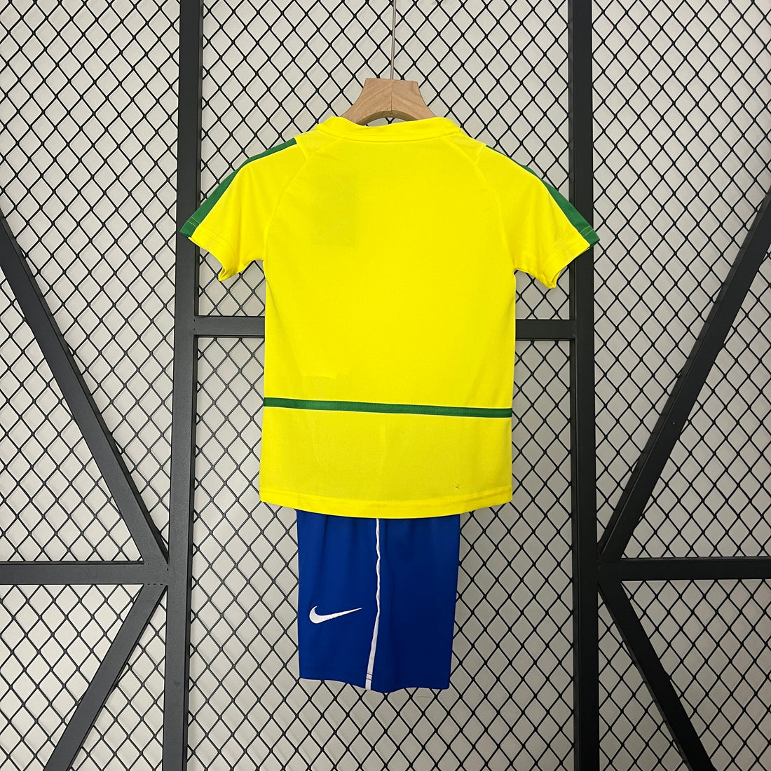 Brazil 2002 Home Football Jersey - Kids