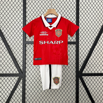 Manchester United 1999-00 Home Football Shirt - Kids