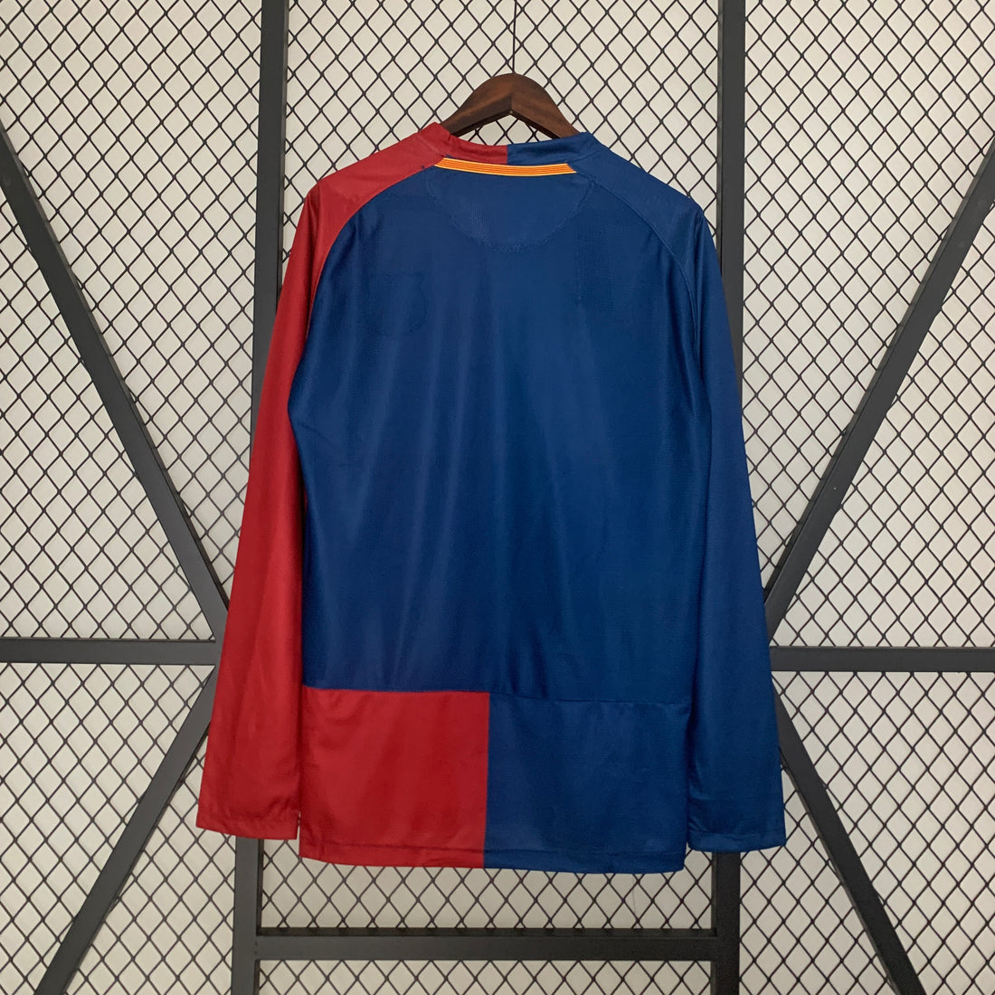 Retro Barcelona Champions League home long sleeve Jersey 2008-09