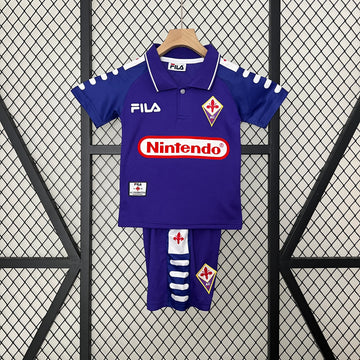 Fiorentina 1998 Home Football Shirt - Kids