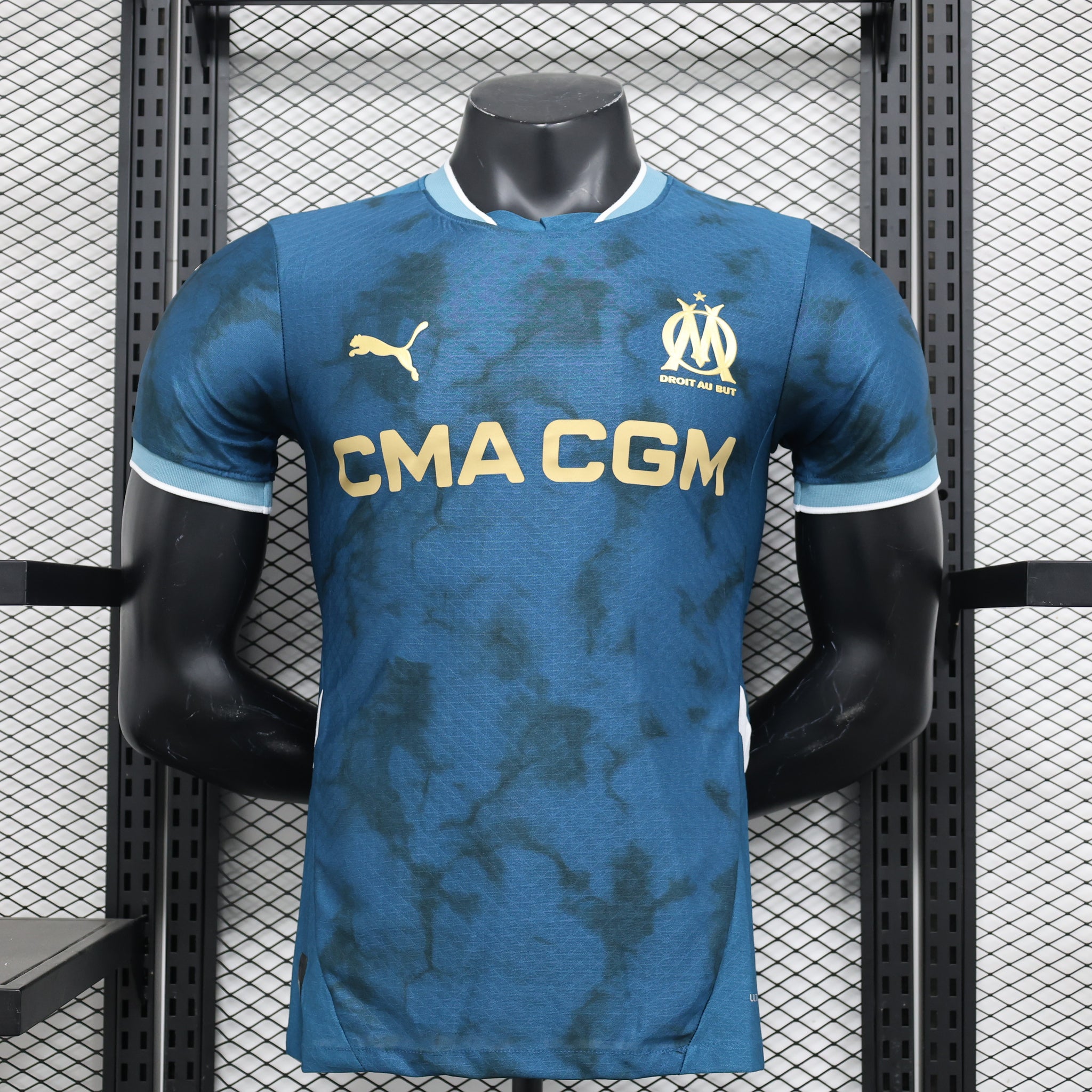 Marseille Away Jersey Players Edition 2024-25