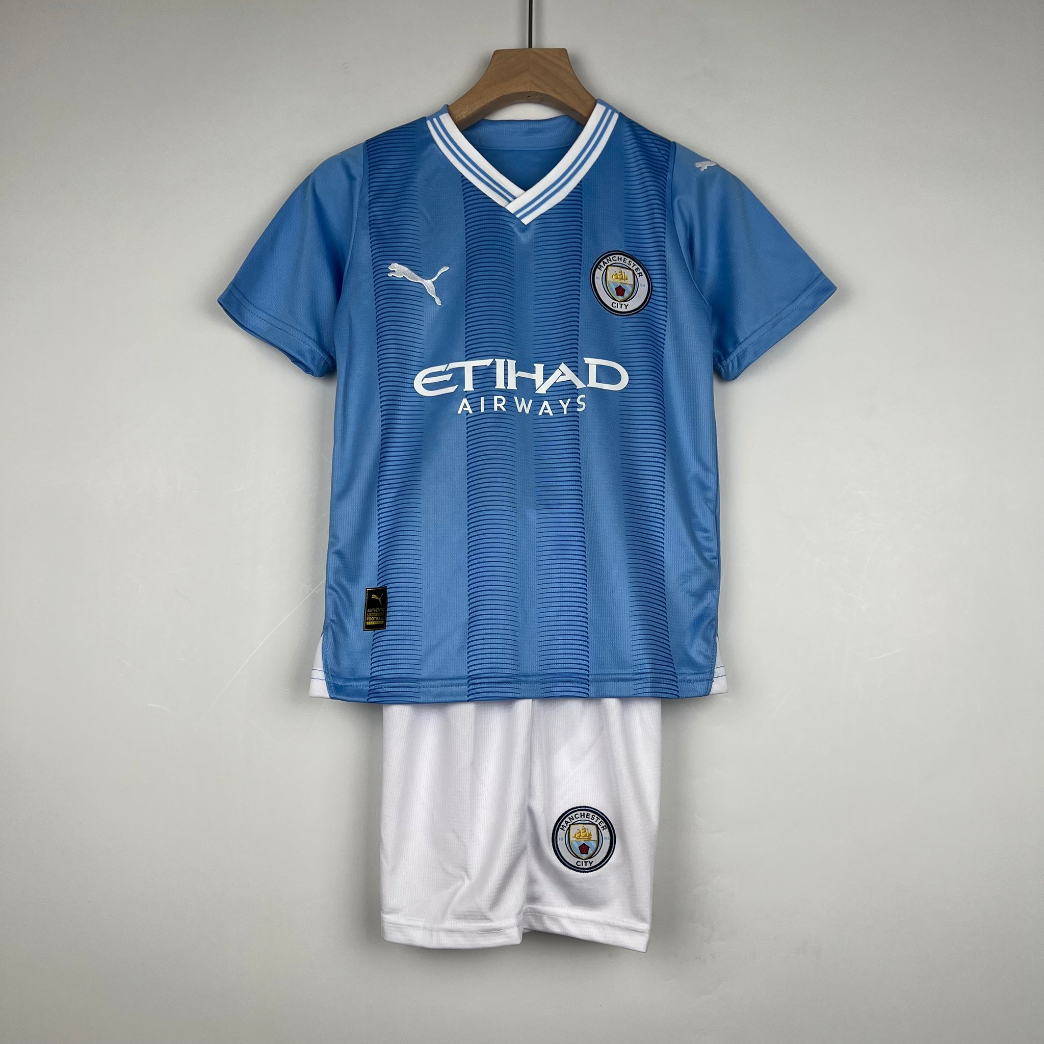 Manchester City 2023-24 Home Football Jersey - Kids