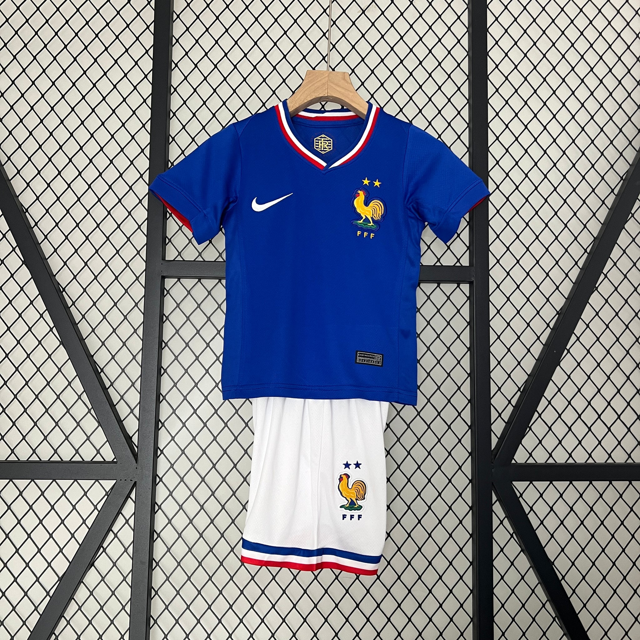 France 2024 home Football Jersey - Kids
