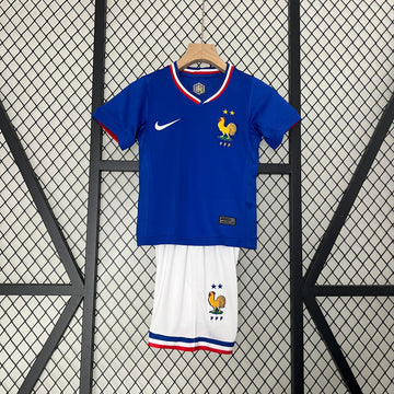 France 2024 home Football Jersey - Kids