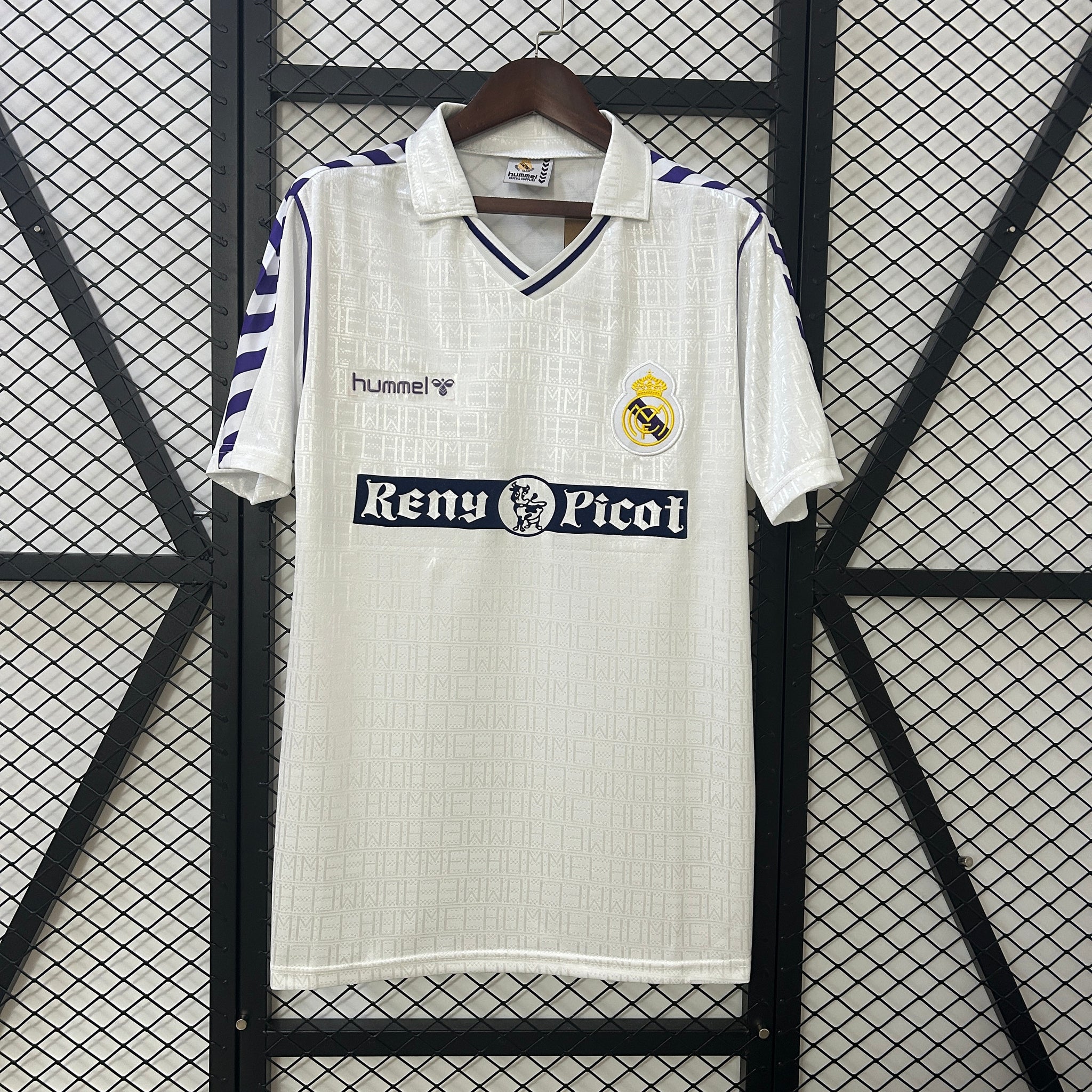 Retro Real Madrid home Jersey 1989-90