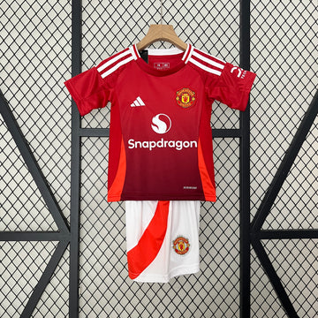 Manchester United 2024-25 Home Football Jersey - Kids