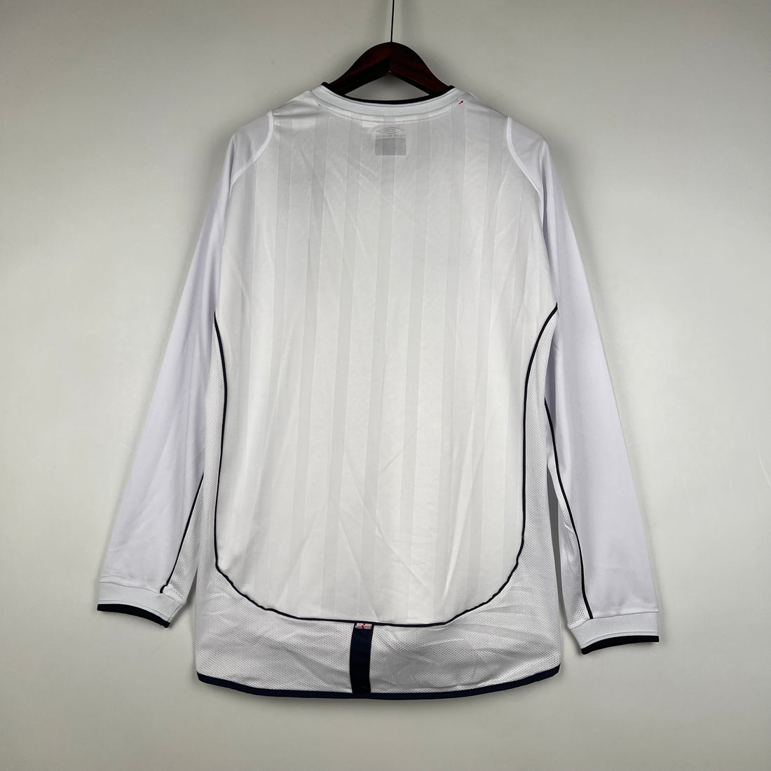 Retro England home long sleeve jersey 2002