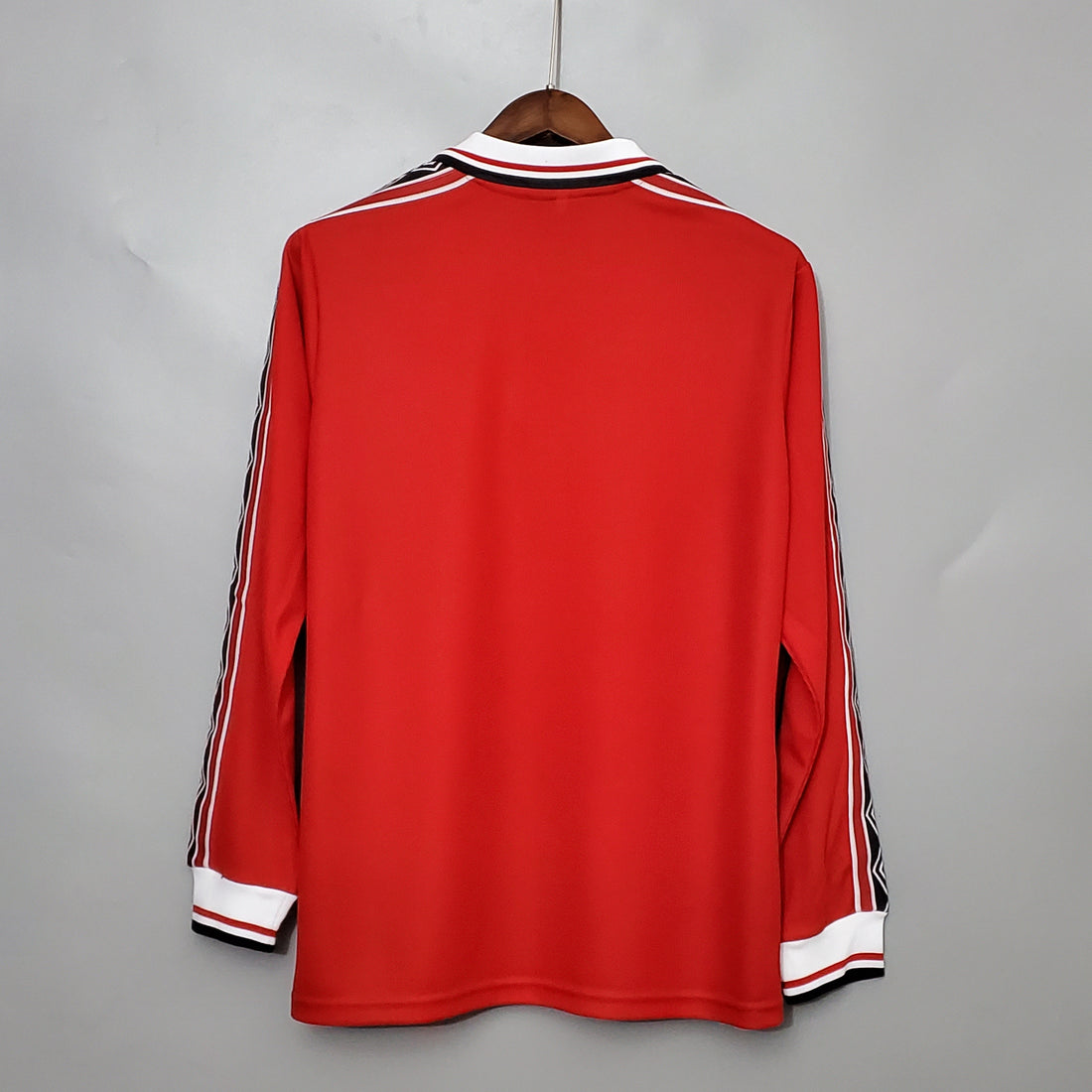 Retro Manchester United home long sleeve jersey 1998-99