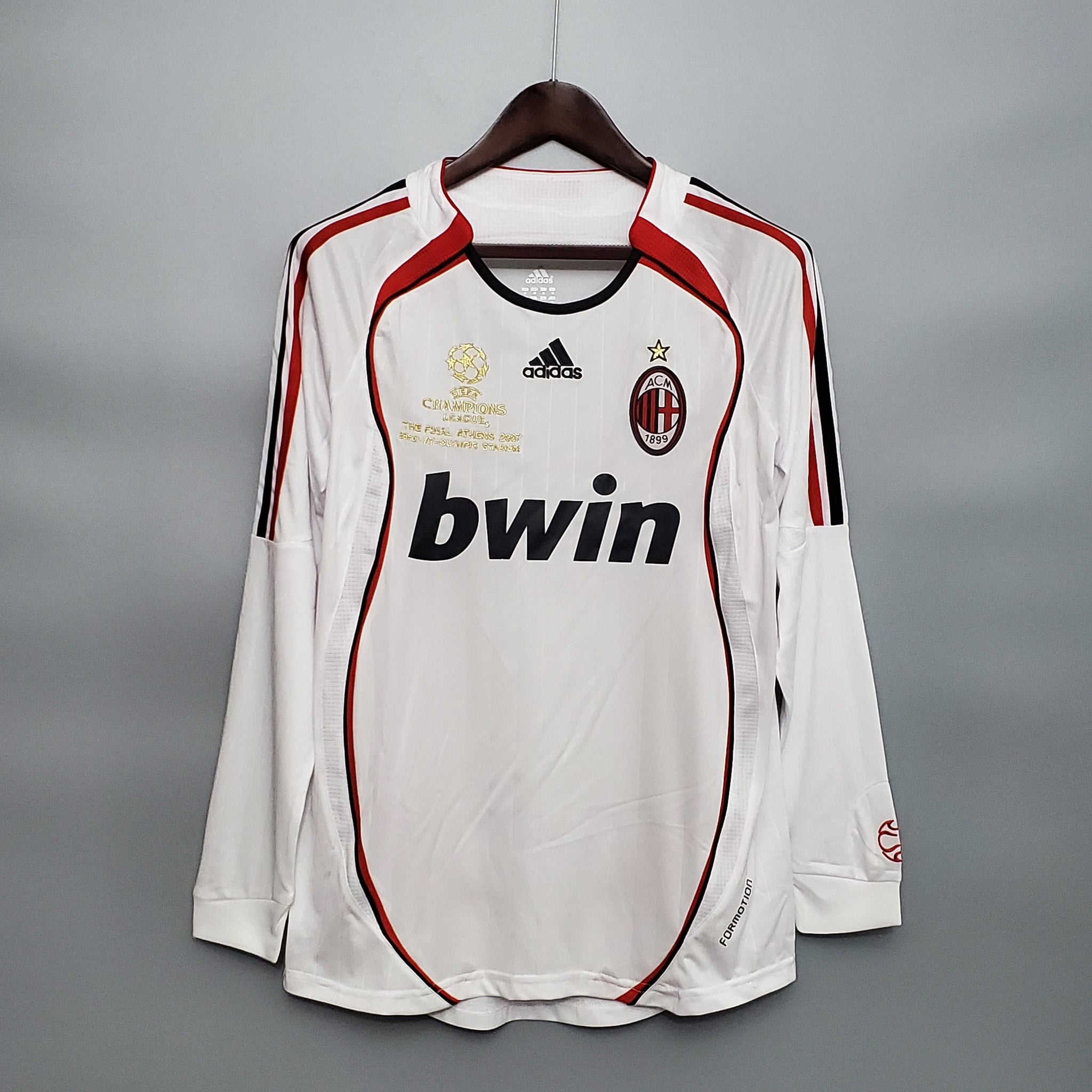 Retro AC Milan away long sleeve jersey 2006-07