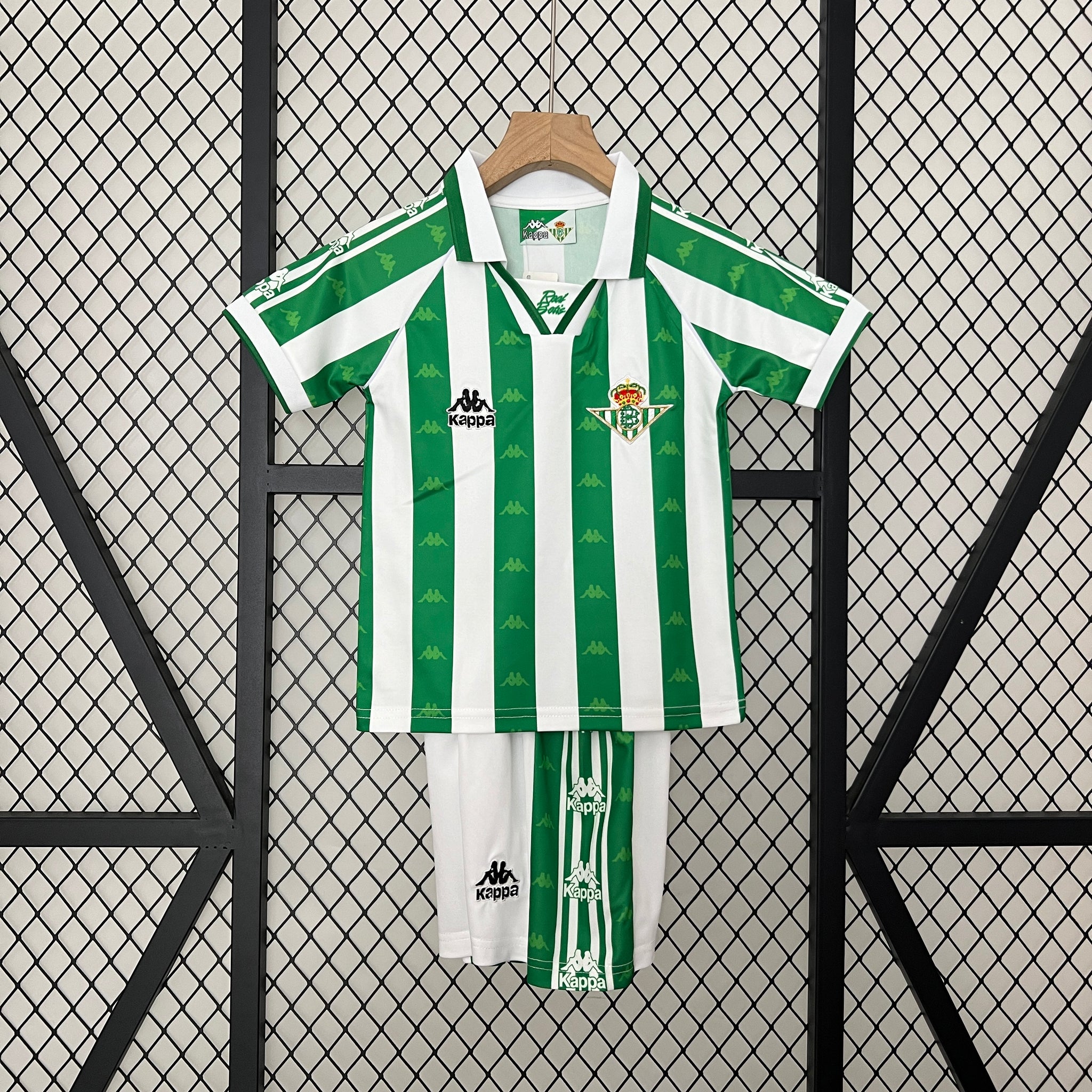 Real Betis 1995-97 Home Jersey - Kids