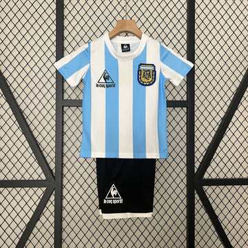 1986 Argentina home jersey-Kids