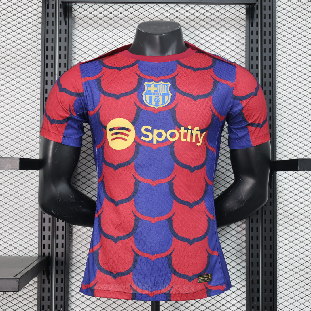 Barcelona Pre-match Jersey player edition 2024-25