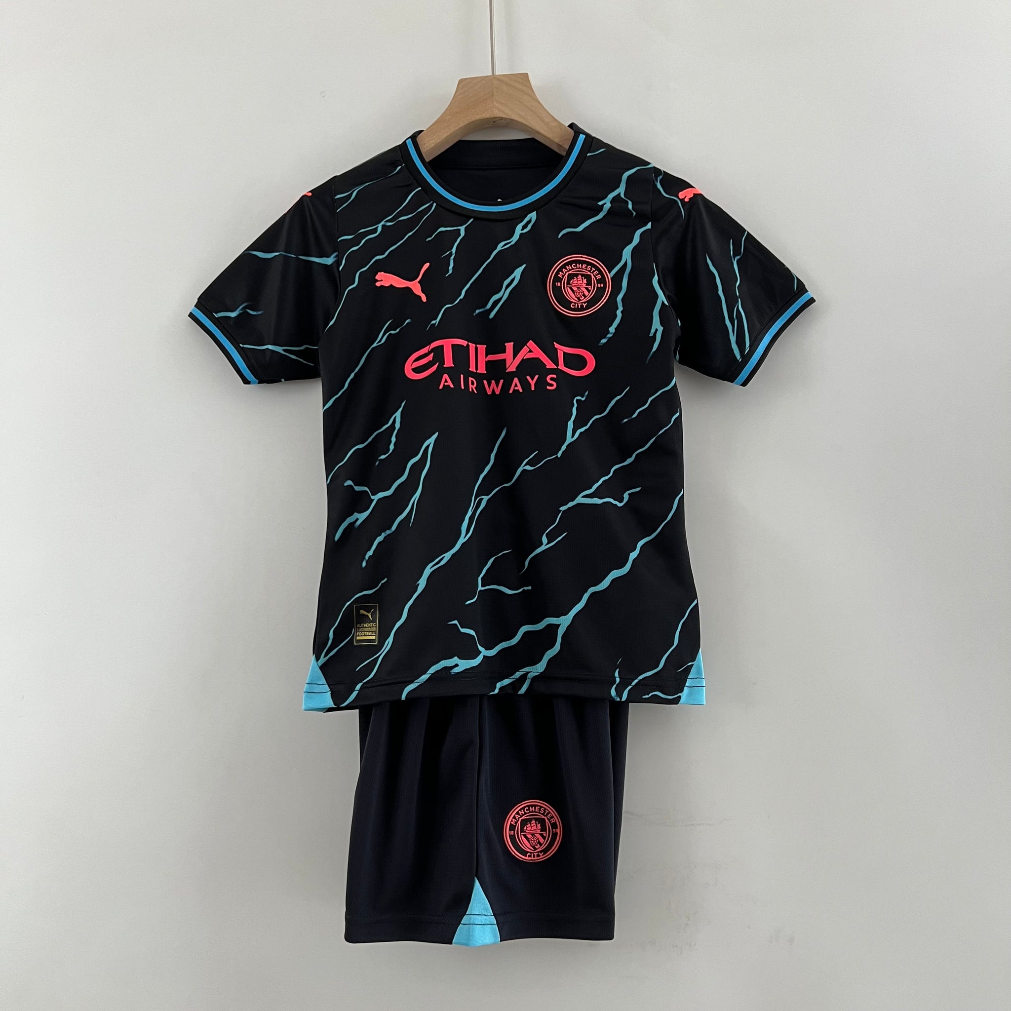 Manchester City 2023-24 Third Away Football Jersey - Kids