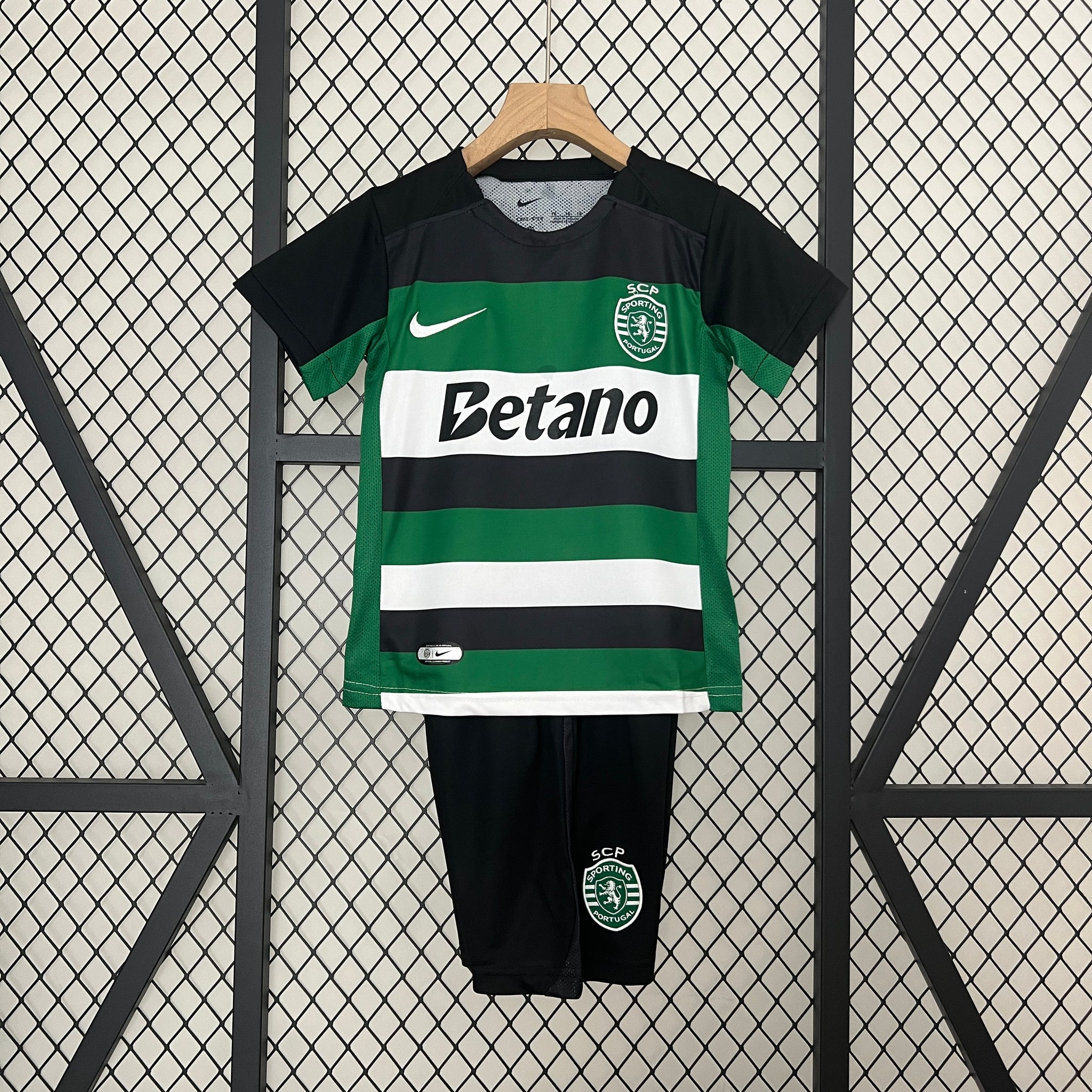 Sporting Lisbon 2024-25 Home Football Jersey - Kids