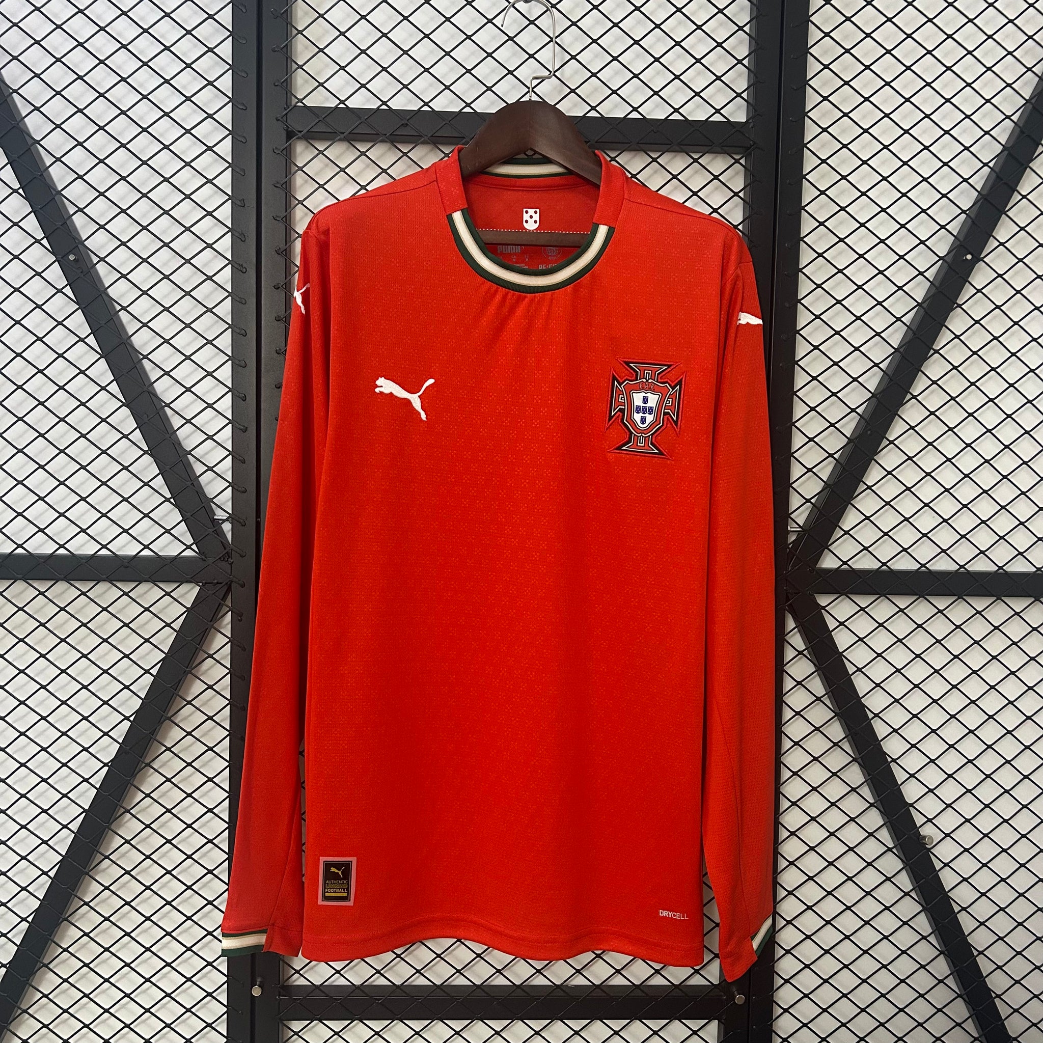Portugal home long sleeve  jersey 2024