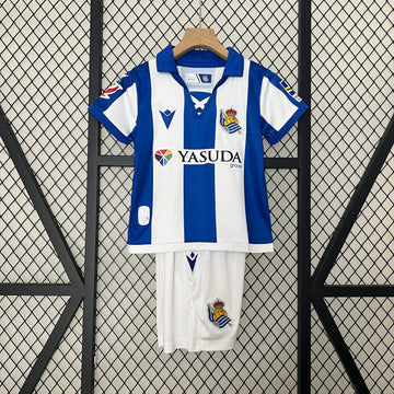Real Sociedad 2024-25 Home Football Jersey - Kids