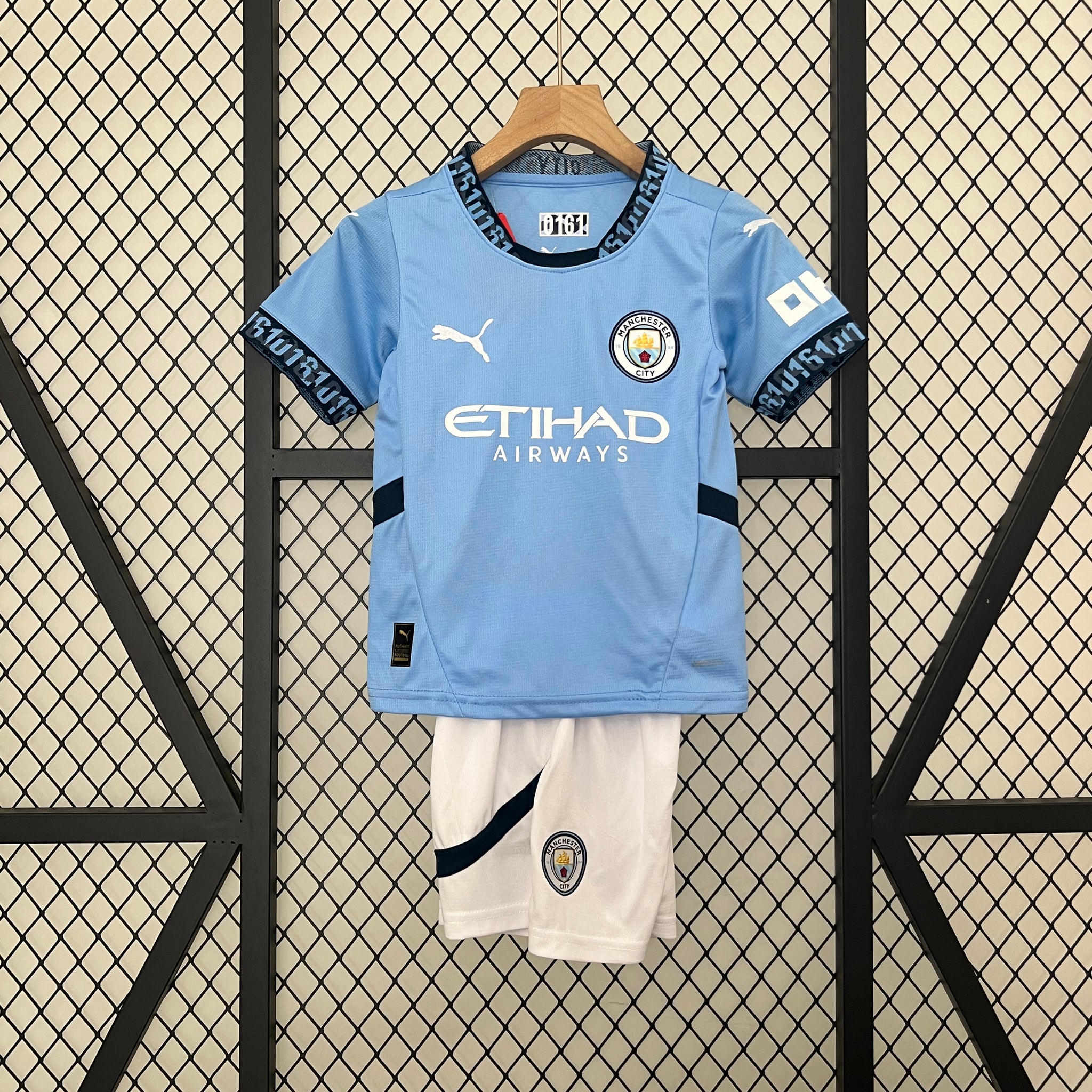 Manchester City 2024-25 Home Football Jersey - Kids