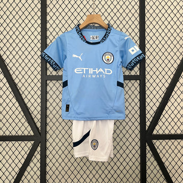 Manchester City 2024-25 Home Football Jersey - Kids
