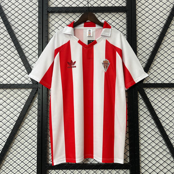 Retro  Sporting Gijon home Jersey 1986-1987