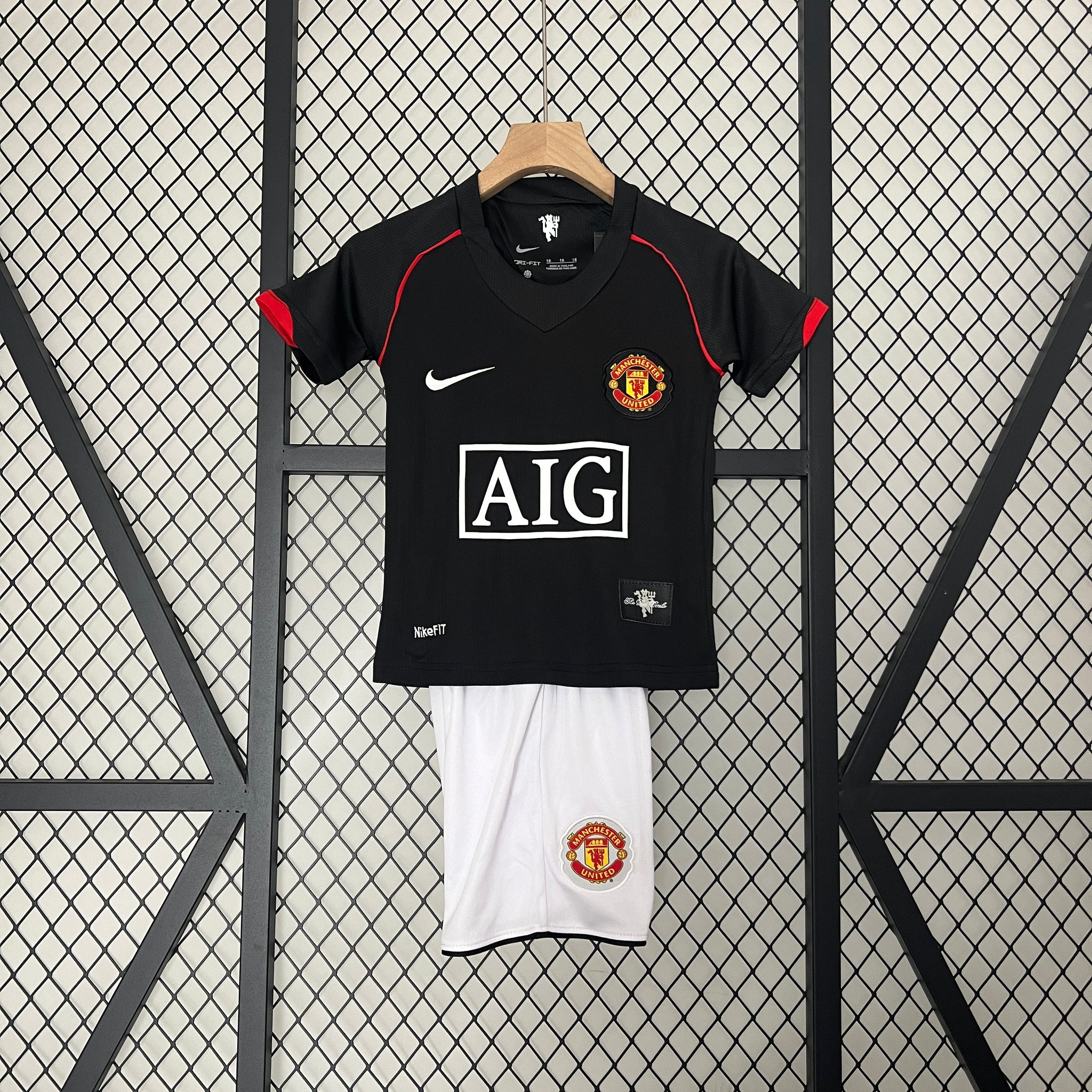 Manchester United 2007-08 Away Football Shirt - Kids