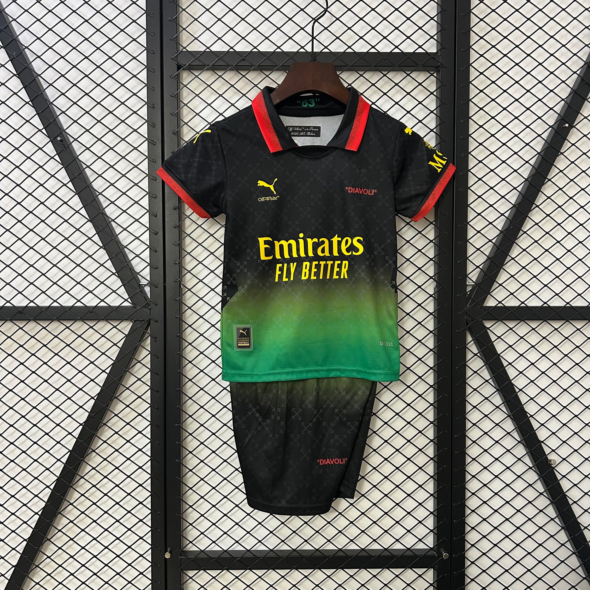 AC Milan Co-Branded Edition Jersey 2025-26-kids