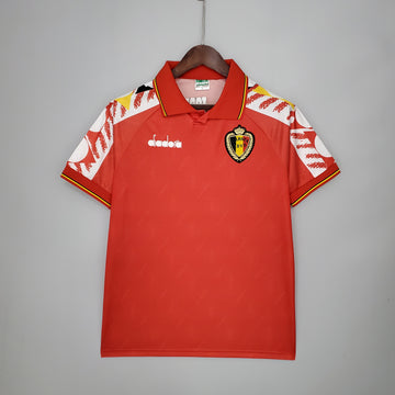 Retro Belgium home  jersey 1995