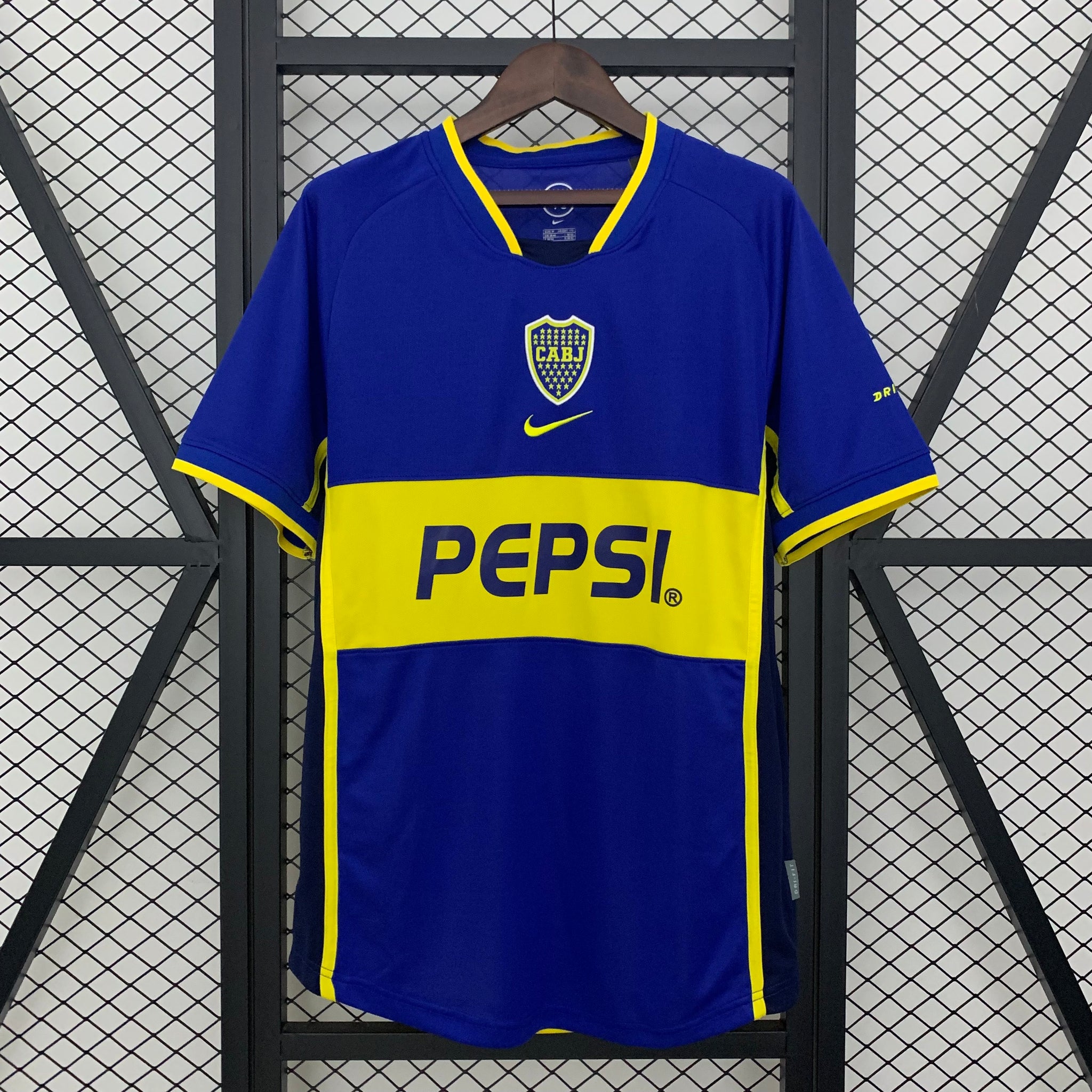 Retro Boca Juniors Home Jersey 2002-03