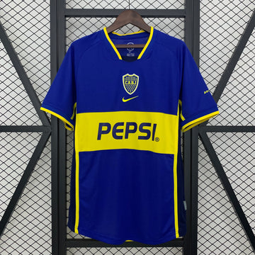 Retro Boca Juniors Home Jersey 2002-03