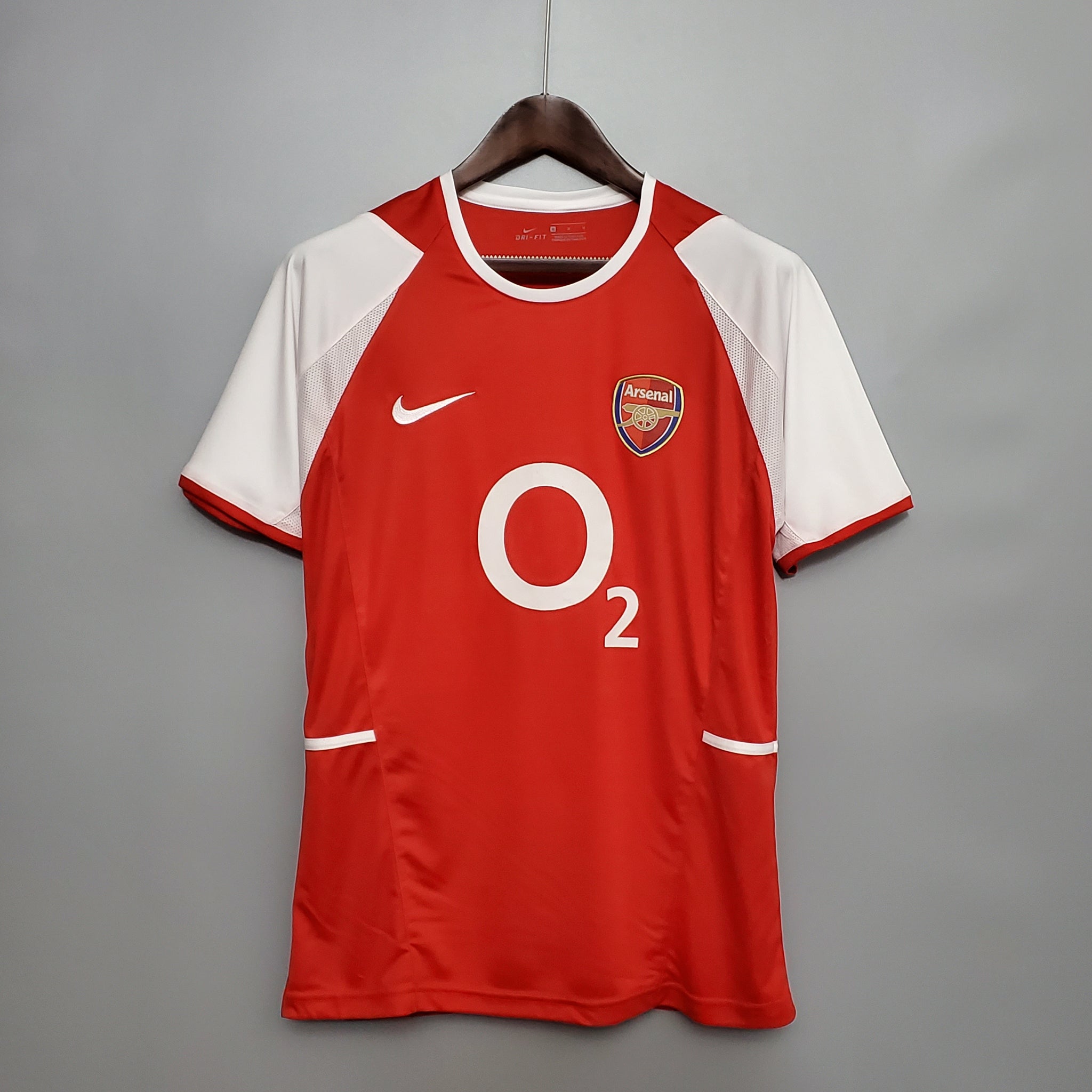 Retro Arsenal home jersey 2002-04