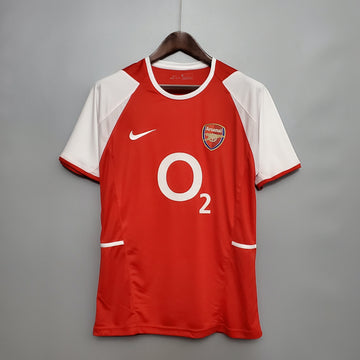 Retro Arsenal home jersey 2002-04