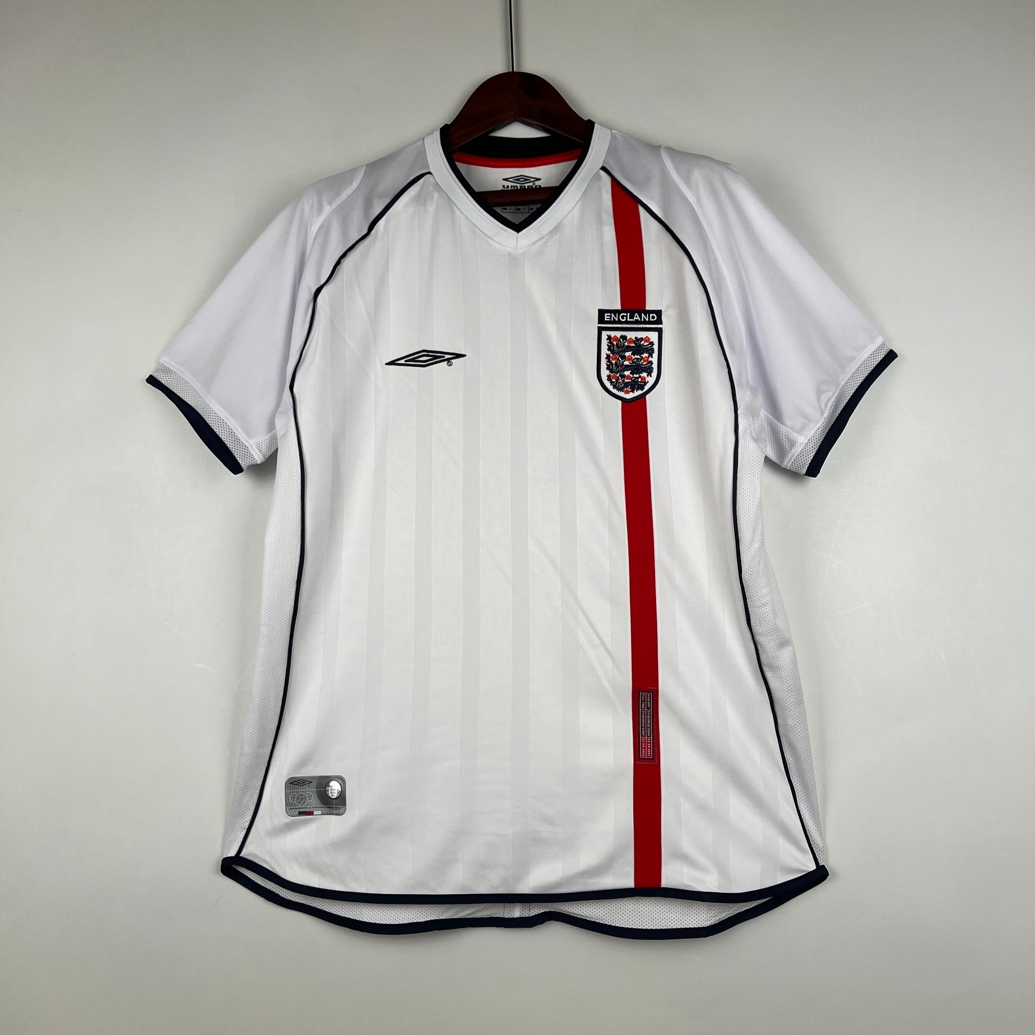 Retro England home jersey 2002