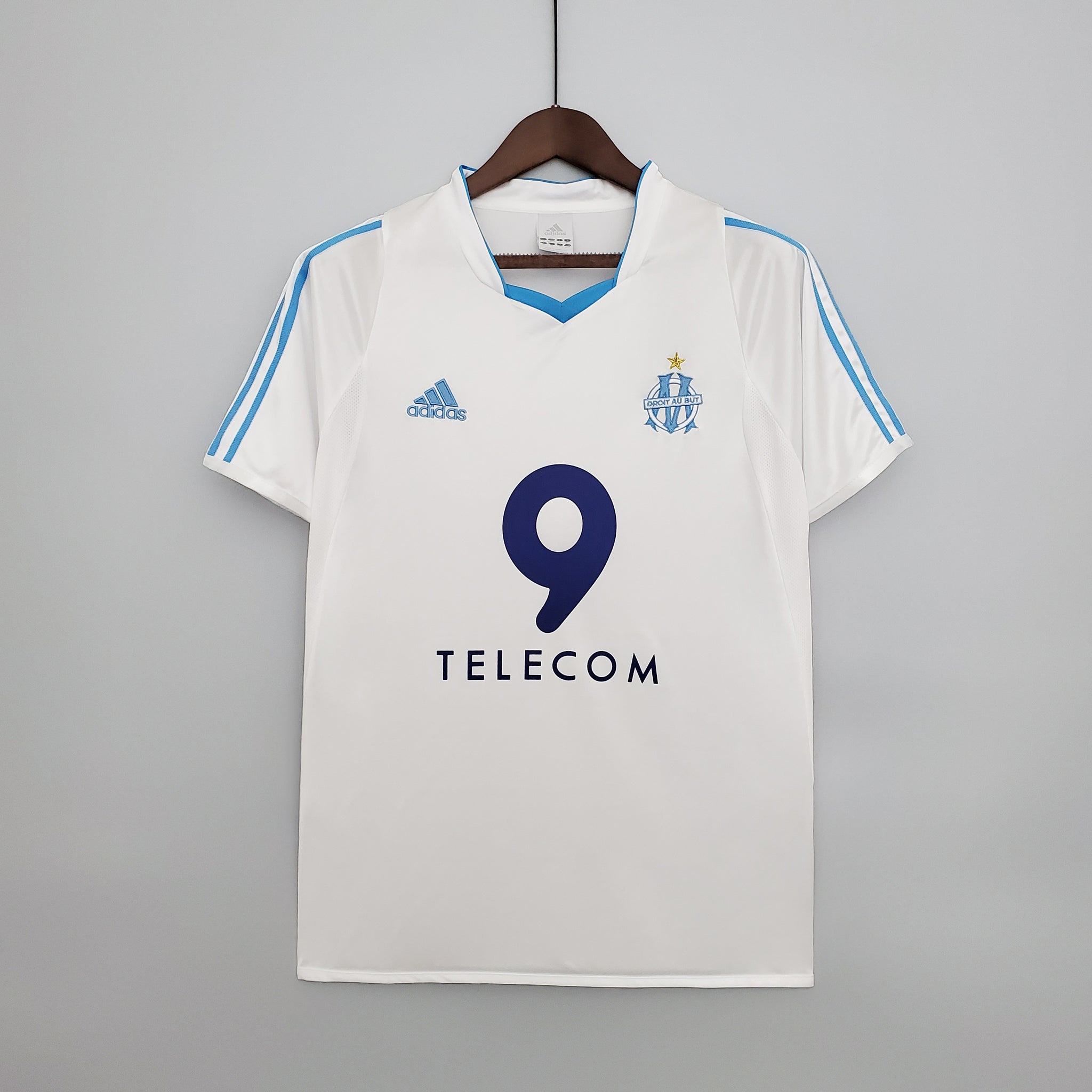 Retro Marseille home jersey 2002-03