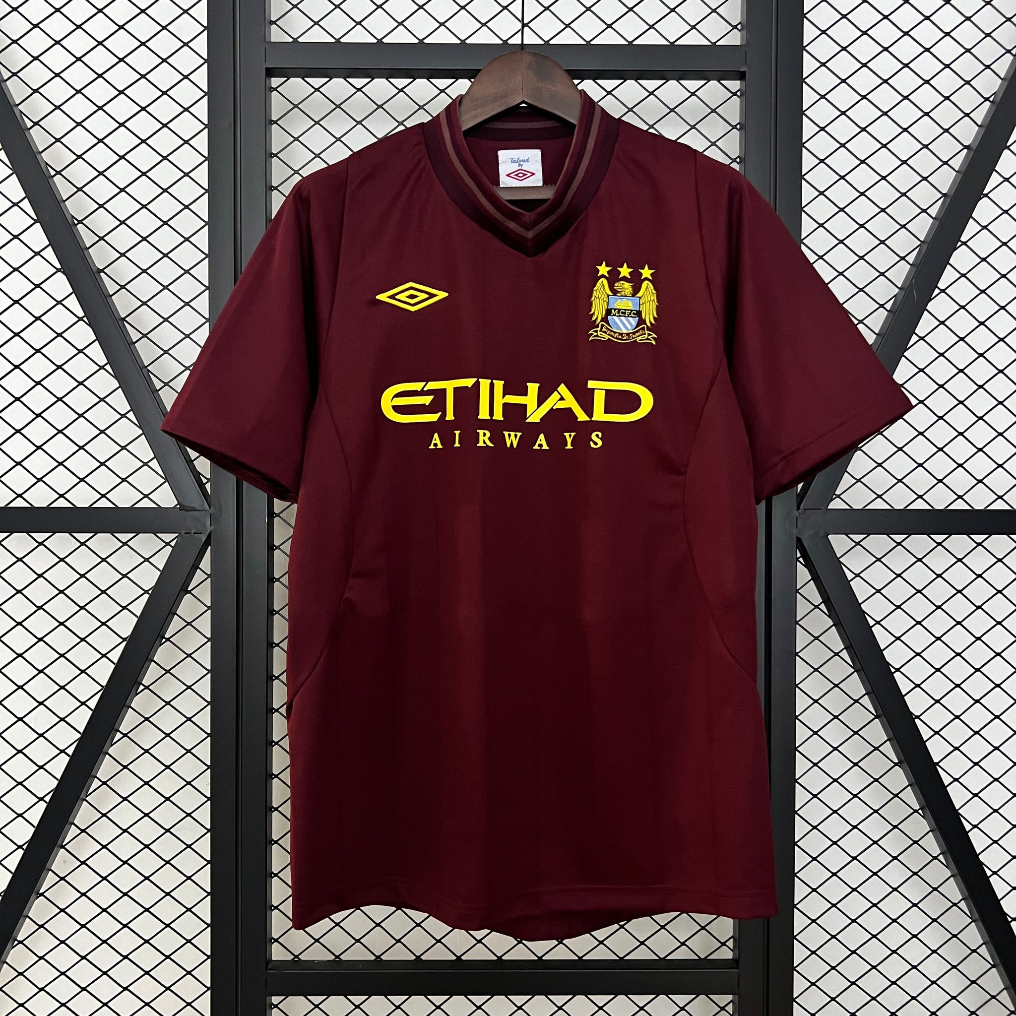 Retro Manchester City away jersey 2012-13