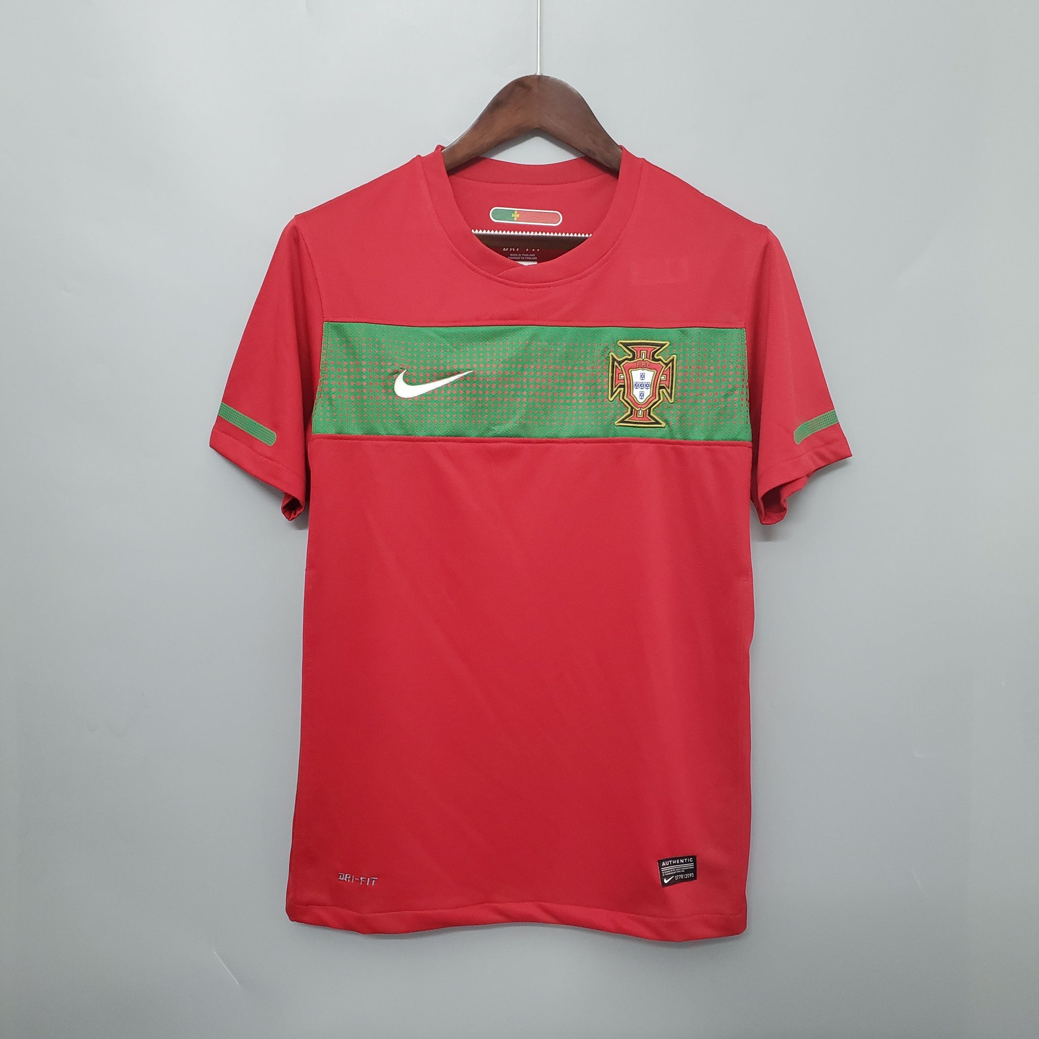 Retro Portugal red Camisa de futebol jersey 2010